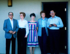 Uncle Pick, Aunt Marie, Mom, Aunt Juanita, and Uncle Jack